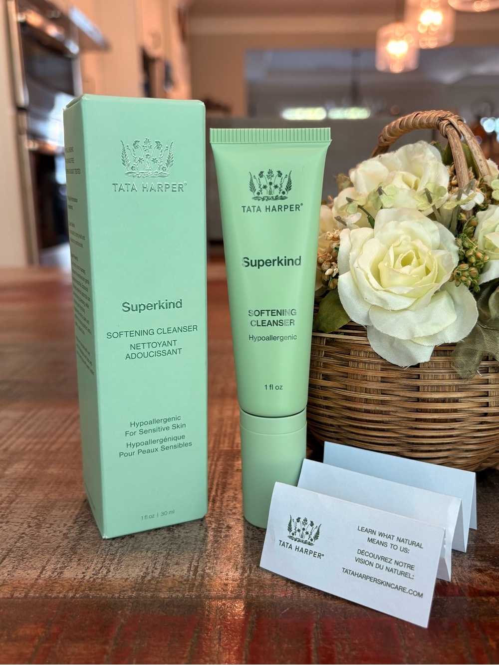 New TATA HARPER Superkind SOFTENING CLEANSER!
